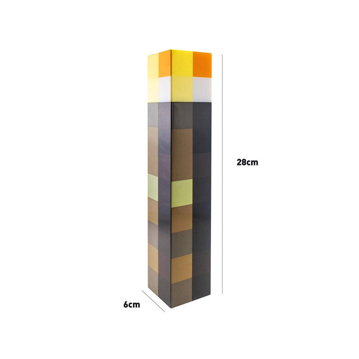 Minecraft Brownstone Torch USB Led Lamp - Juneptune