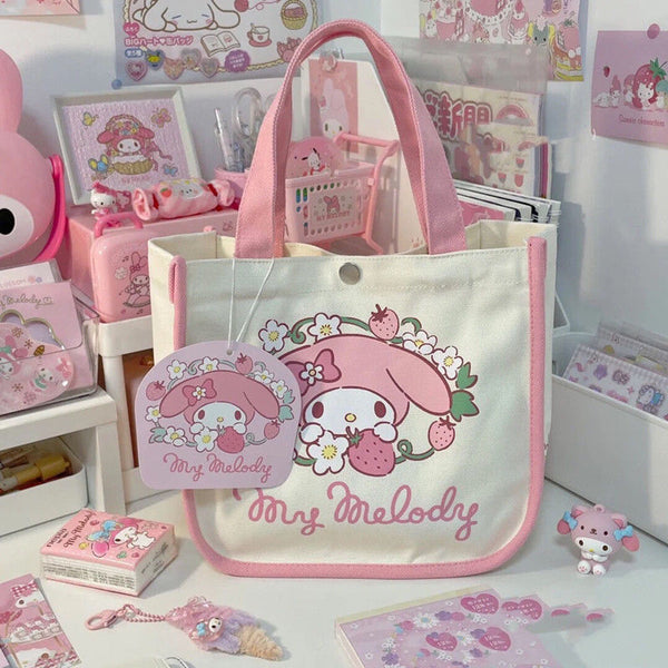 Kawaii Sanrio My Melody Tote Bag - Juneptune