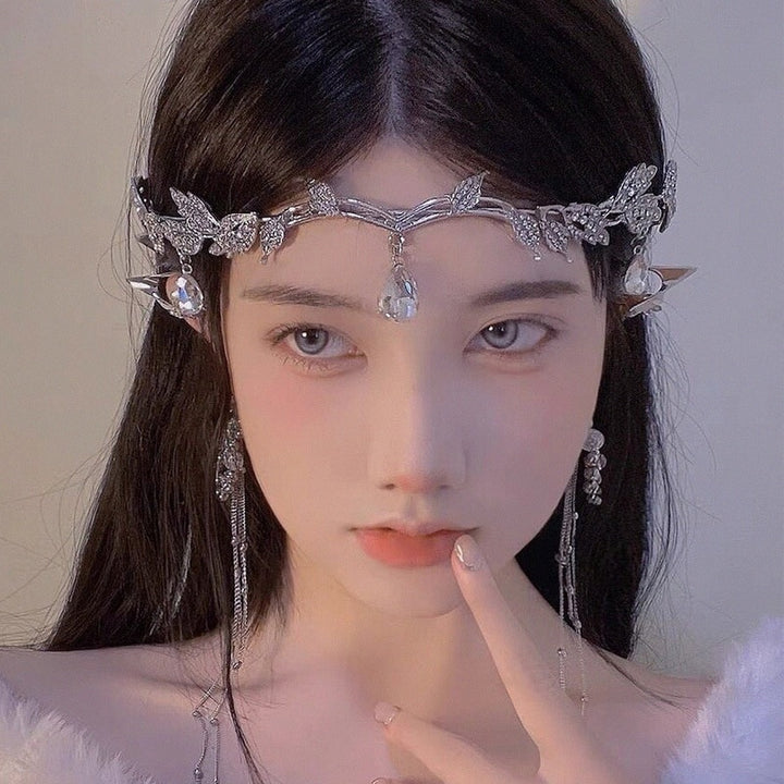 Fairycore Elf Jewelry Crown - Juneptune