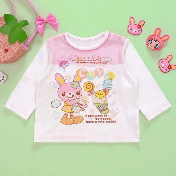 Sweet Pastel Bunny Long Sleeve Shirt