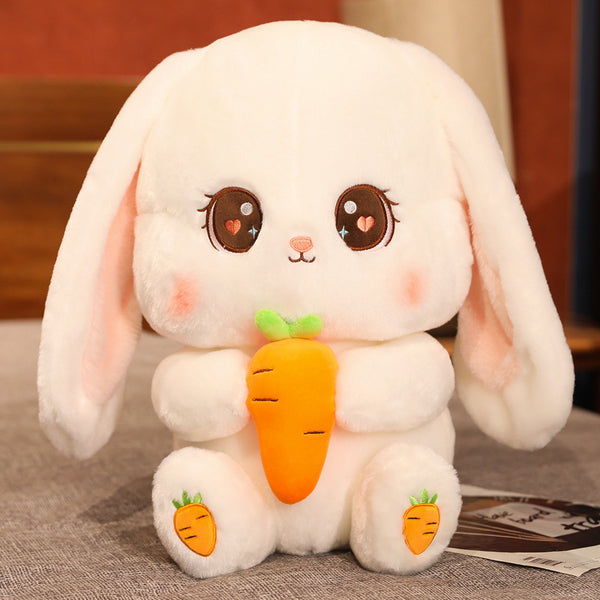 Kawaii Oversized Long Ears Bunny Plush Toy - Juneptune