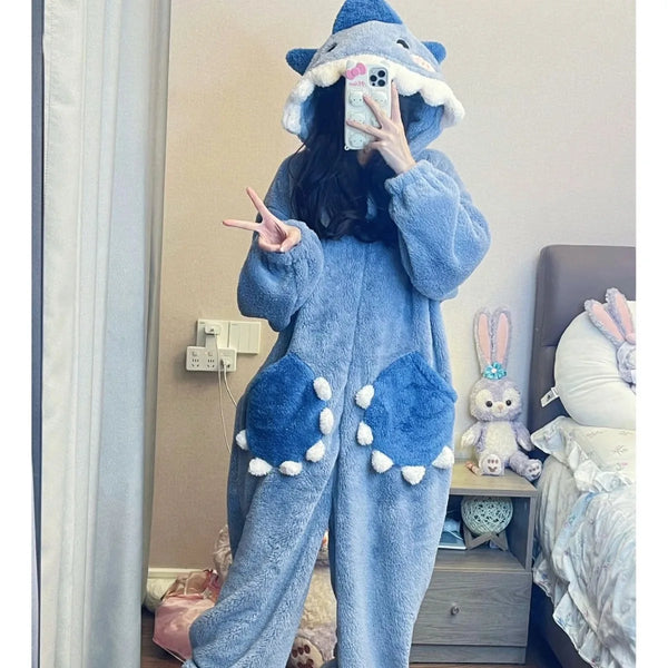 Sharky Plush Cozy Onesie