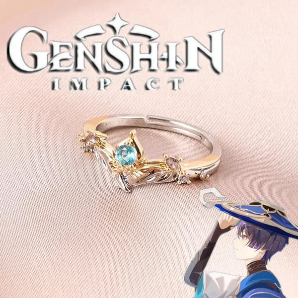 Genshin Impact Scaramouche Balladeer Adjustable Ring