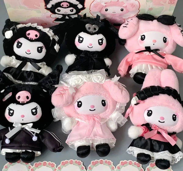 Kawaii Mascots Goth Bunny & Melody Angel Garden Series Plush Blind Box