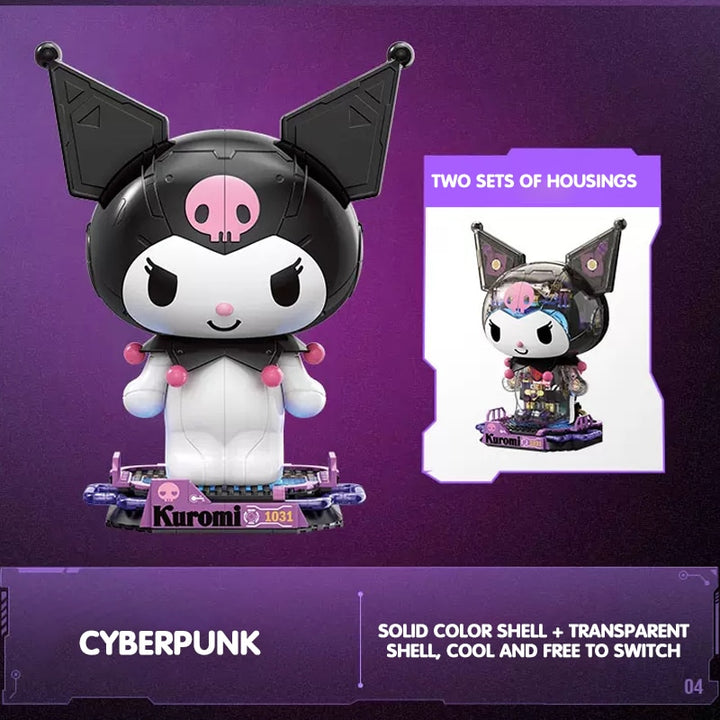 Sanrio Cyborg Kuromi Building Blocks - Juneptune