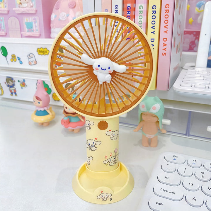 Kawaii Sanrio Kuromi My Melody Cinnamoroll Desktop Fan - Juneptune