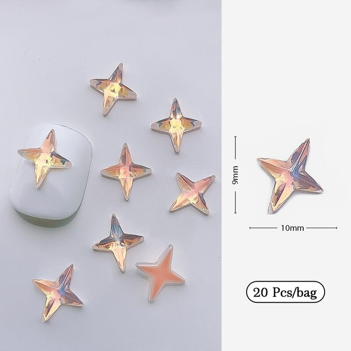 Crystal Astro DIY Nail Beads - Juneptune