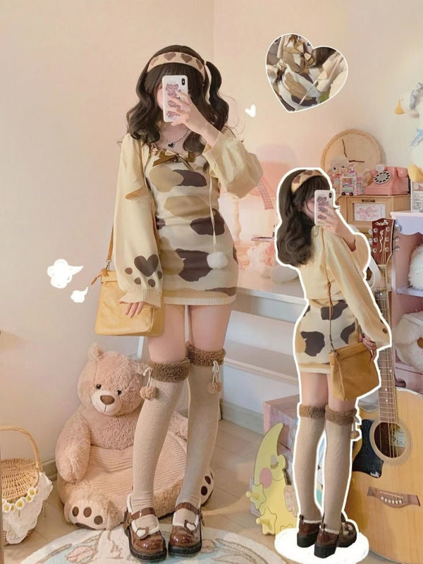 Baby Brown Cow Outfit - Juneptune