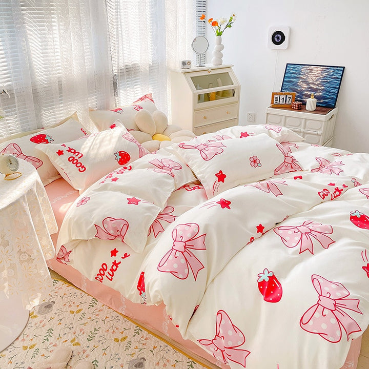 Cottagecore Floral Bedding Set - Juneptune