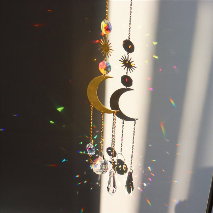 Magical Rainbow Prism Suncatcher Decoration - Juneptune