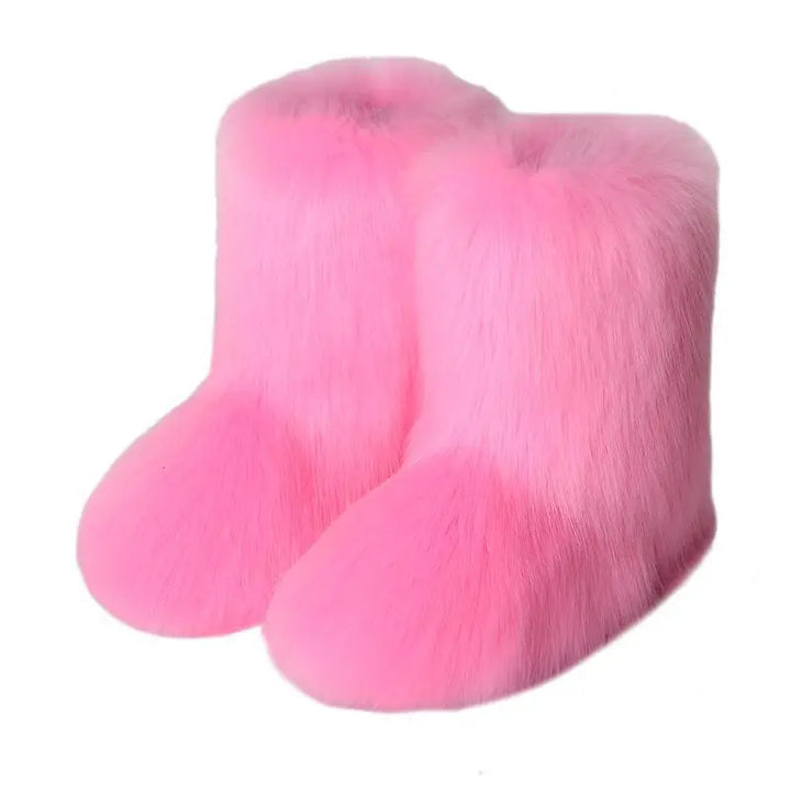 Winter Fur Boots â Juneptune