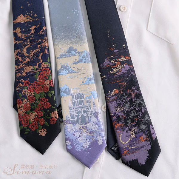 Midnight Fantasy Skyline Tie Collection
