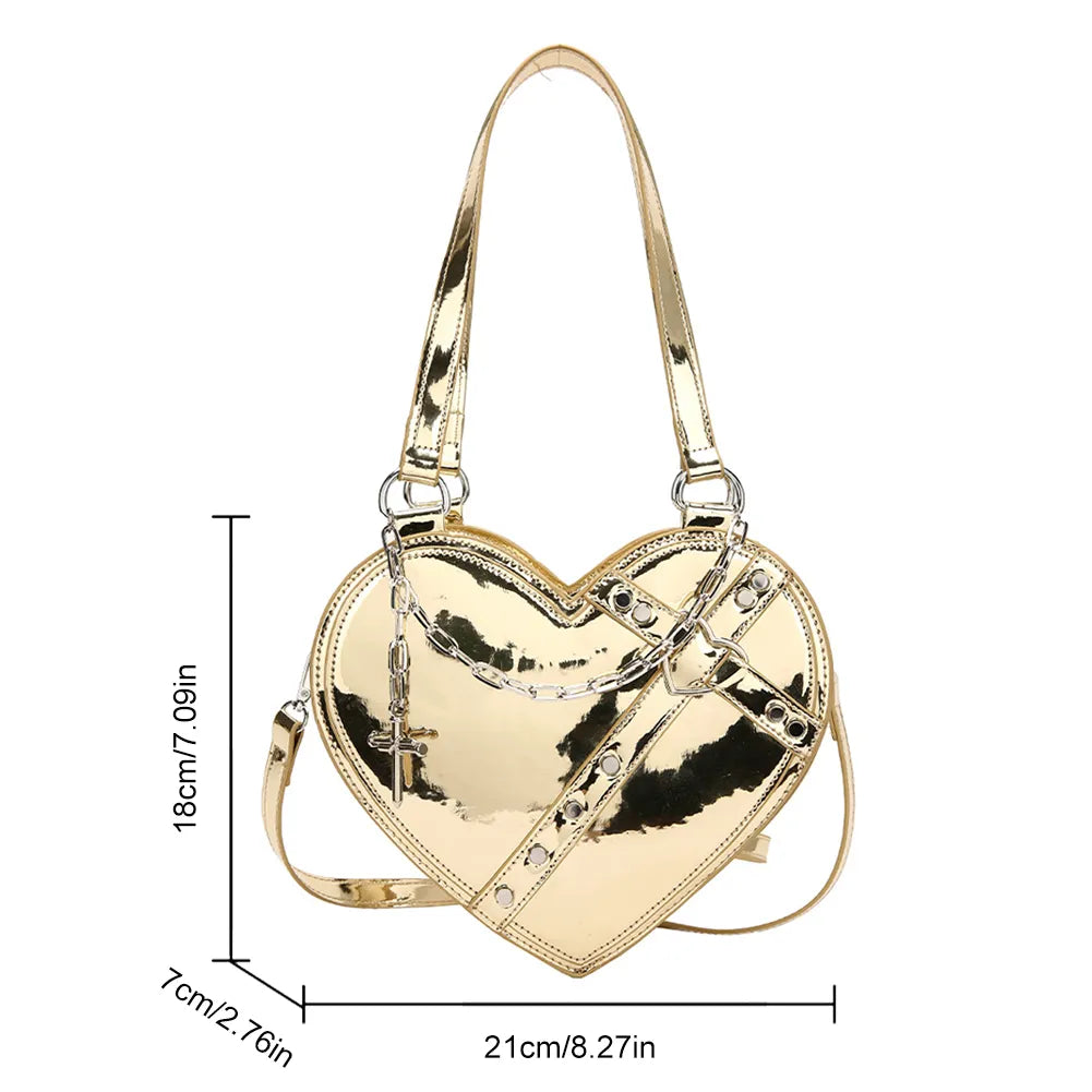 Heart Shaped Shoulder Bag Juneptune
