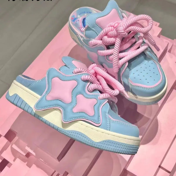 Pastel Starry Sneakers