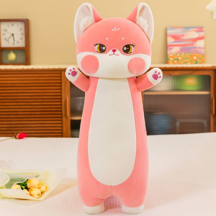 Kawaii Long Cat Plush Toy - Juneptune