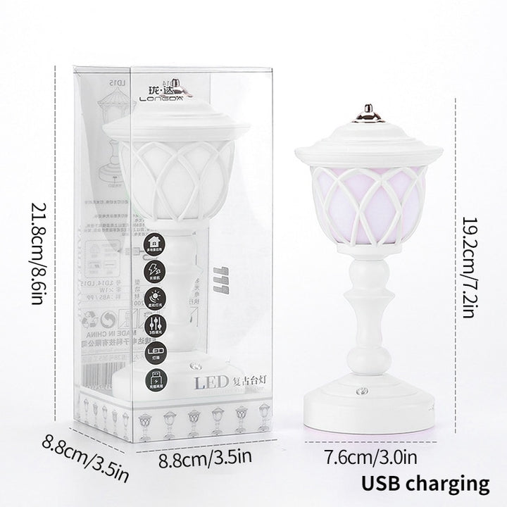 Kawaii Coquette Mini LED Retro Table Lamp - Juneptune