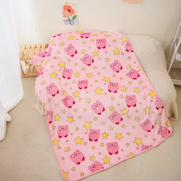 Kirby Star Blanket & Pillow