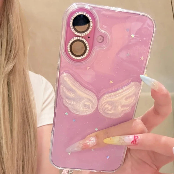 Celestial Angel Wings iPhone Case