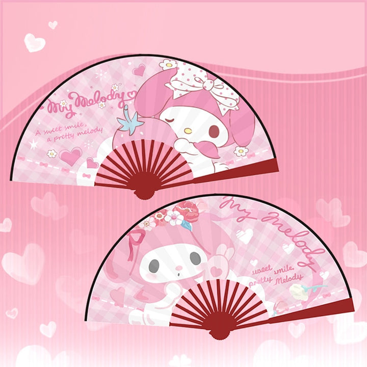 Sanrio Summer Folding Fan - Juneptune