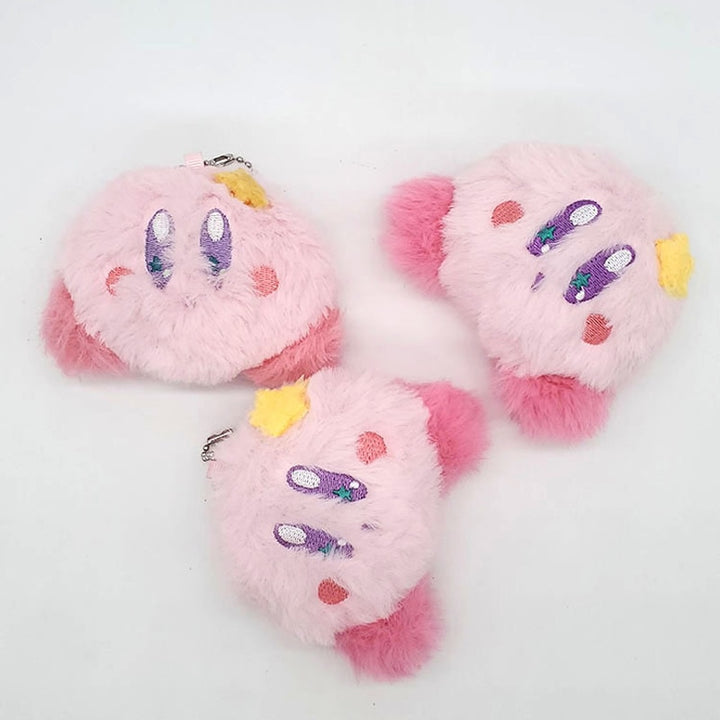 Kirby Star Fluffy Keychain - Juneptune