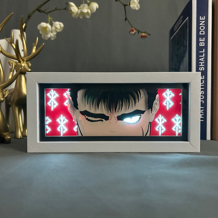 Berserk Guts Anime 3D DIY Box Lamp - Juneptune