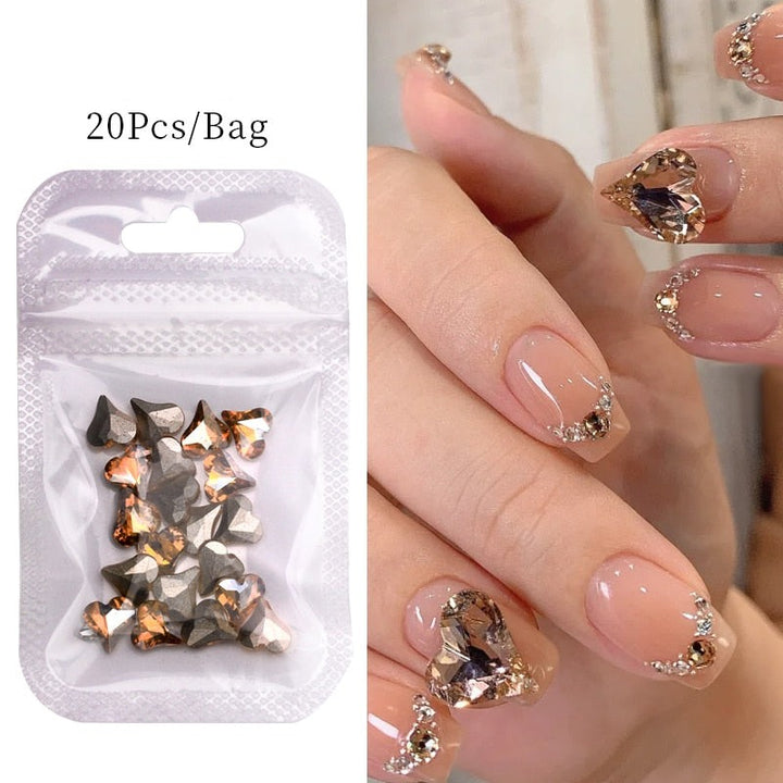 Crystal Astro DIY Nail Beads - Juneptune