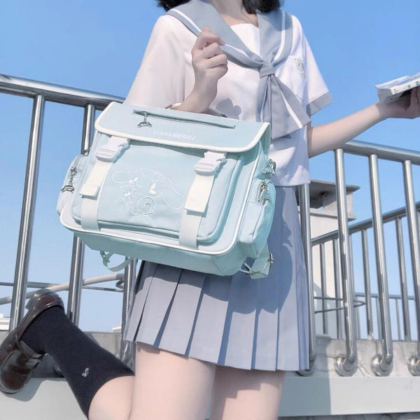 Sanrio Cinnamoroll Blue Messenger Bag - Juneptune