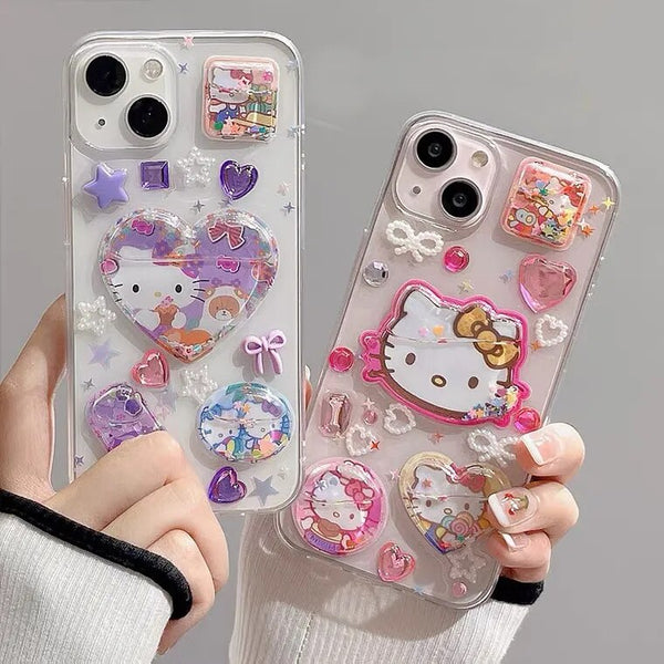 Hello Kitty Quicksand iPhone Case