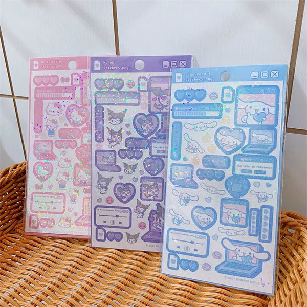 Sanrio Kawaii Laser Stickers