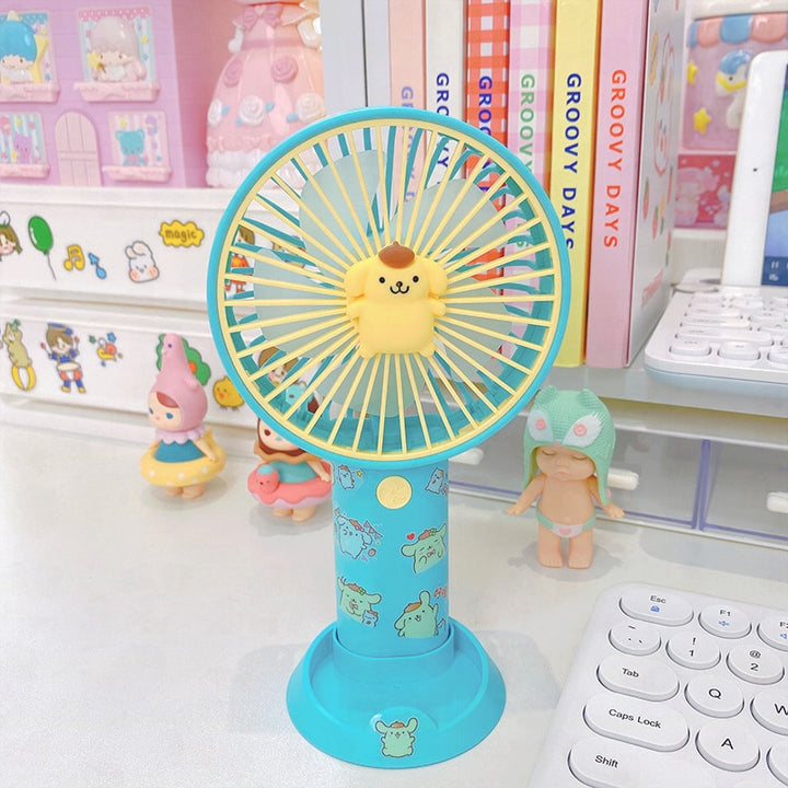 Kawaii Sanrio Kuromi My Melody Cinnamoroll Desktop Fan - Juneptune