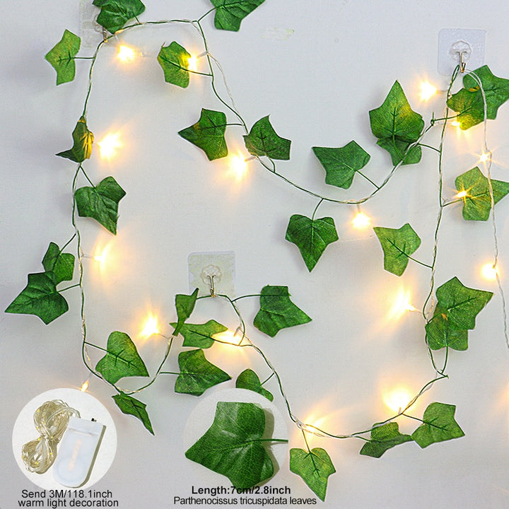 Aesthetic Artificial Plants LED String Lights - Juneptune