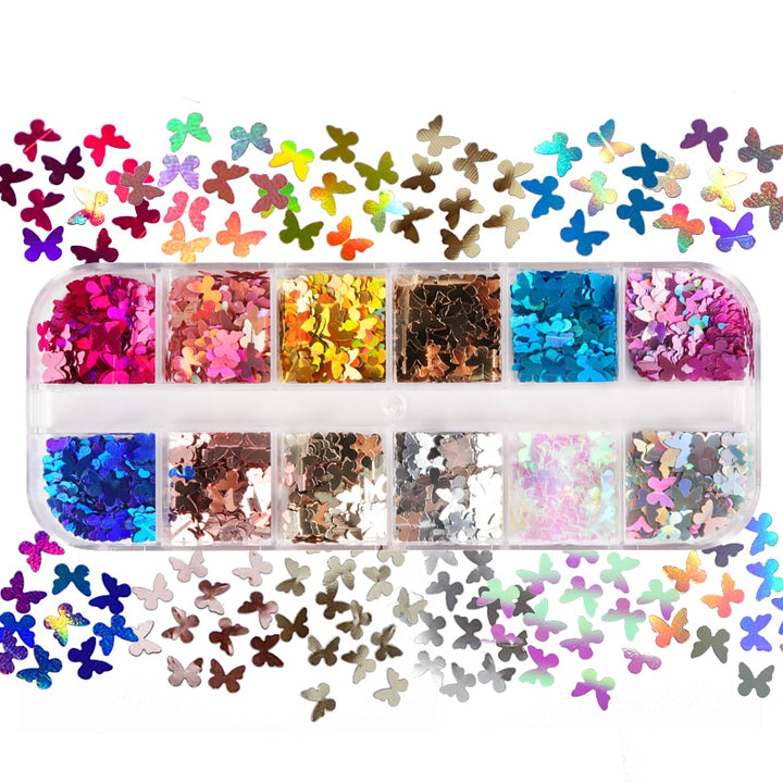 Kawaii DIY Nail Glitter Sequins - Juneptune