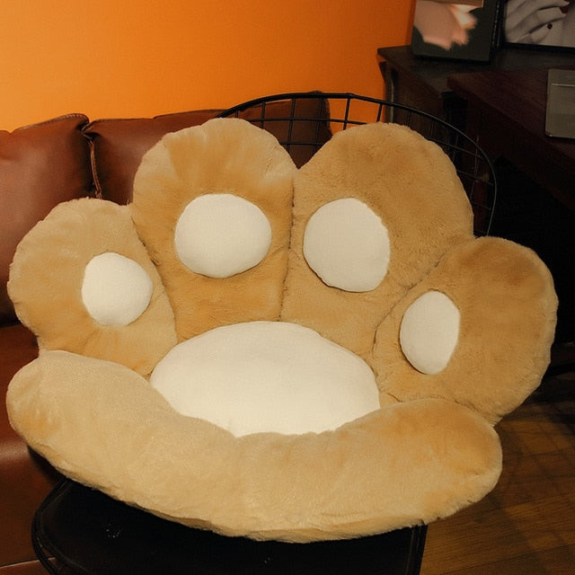 Colorful Kitty Paw Soft Cushion - Juneptune