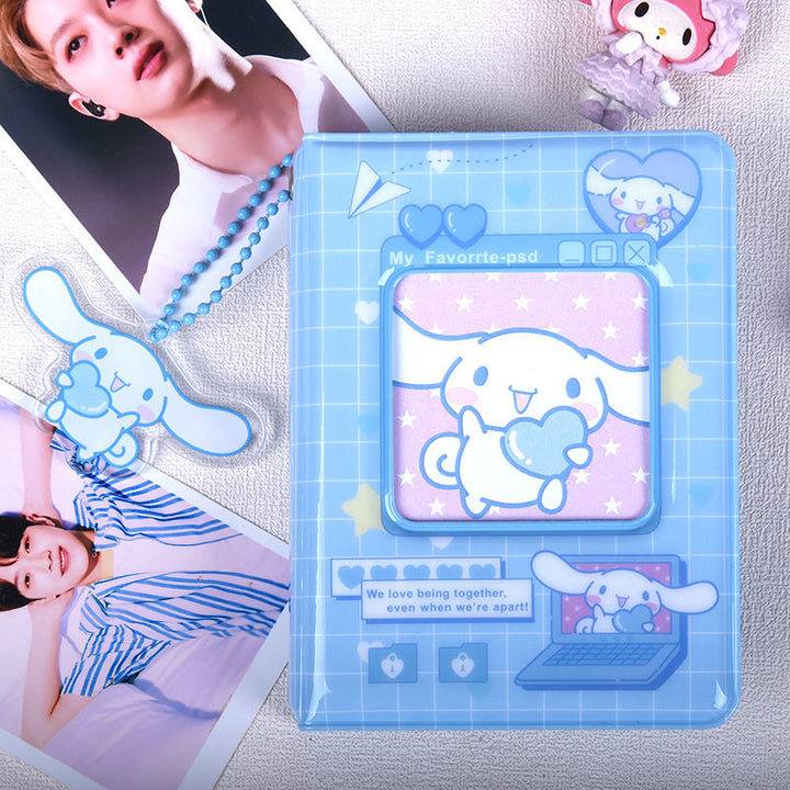 Kawaii Sanrio Album Photocard Holder With Pendant - Juneptune