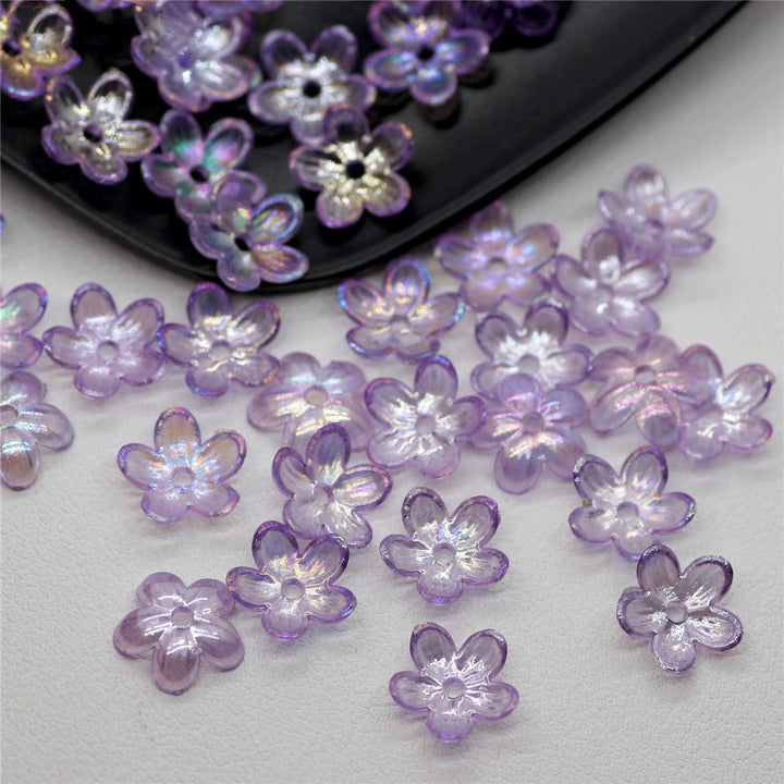 Flower Petal Shaped DIY Crafting Beads - Juneptune