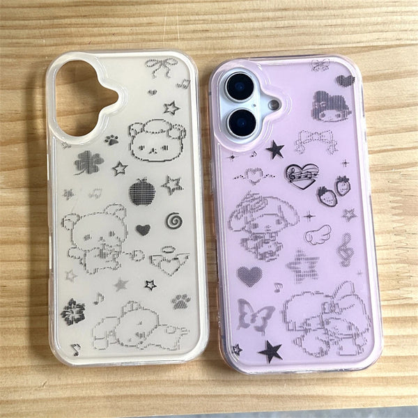 Kawaii Dream Doodle Baby iPhone Case