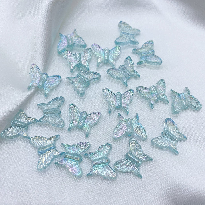 Transparent Butterfly Mix DIY Crafting Beads - Juneptune