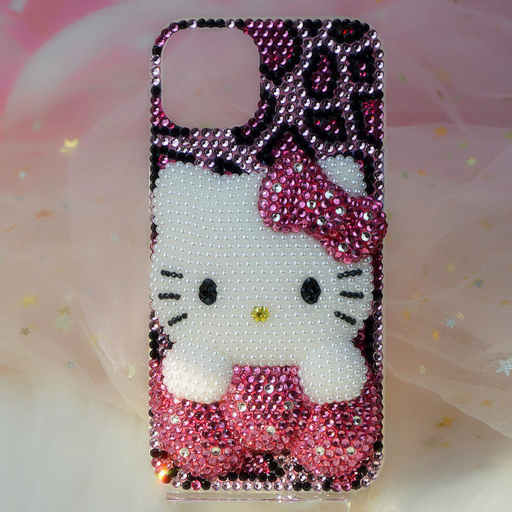 Sanrio Hello Kitty Rhinestone iPhone Case - Juneptune