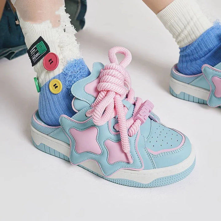 Pastel Starry Sneakers – Juneptune