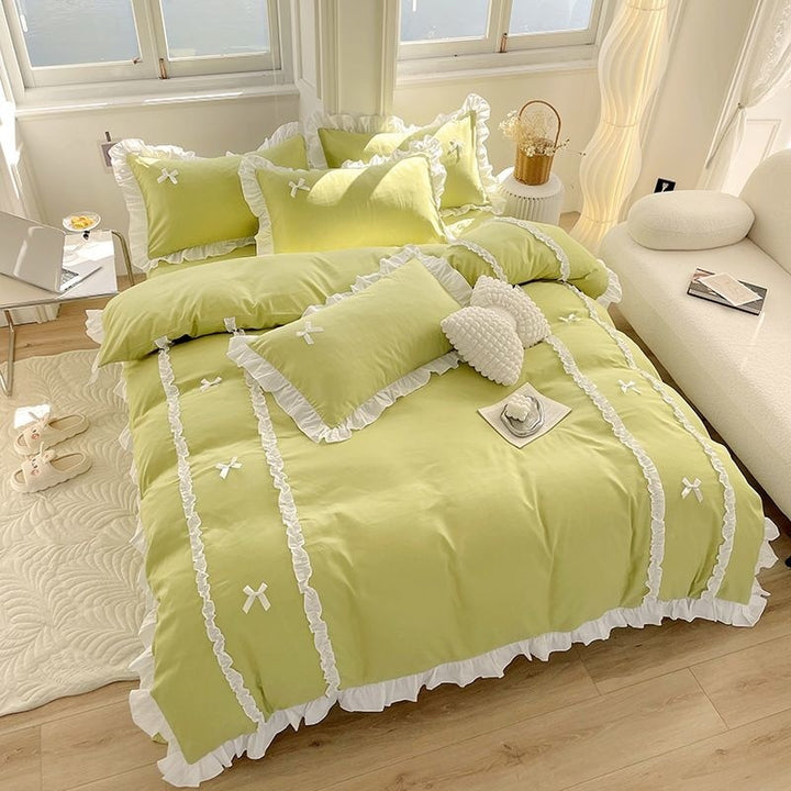 Aesthetic Princess Style Bedding Set - Juneptune