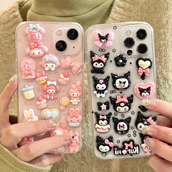 My Melody & Kuromi 3D Samsung Phone Case