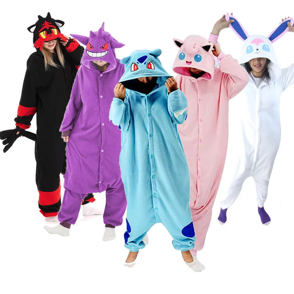 Pokémon Adult Character Onesie Jumpsuit
