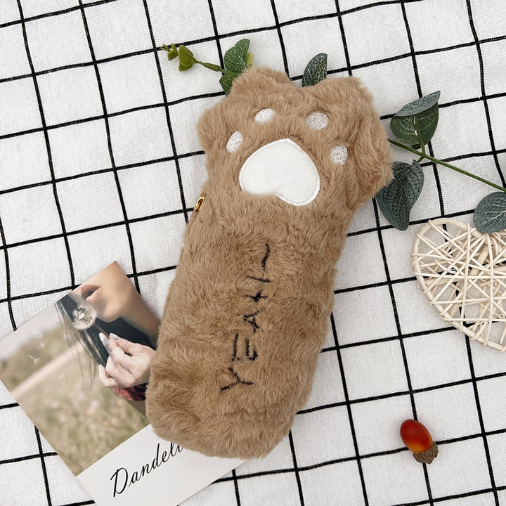 Kawaii Cat Paw Pencil Case - Juneptune