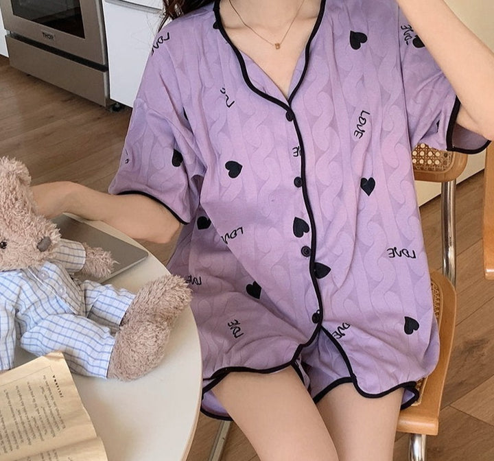 Kawaii Aesthetic Pajama Set - Juneptune