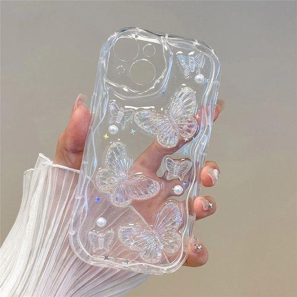 Crystal Butterfly iPhone Case