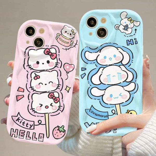 Sanrio Wavy Candy Samsung Case