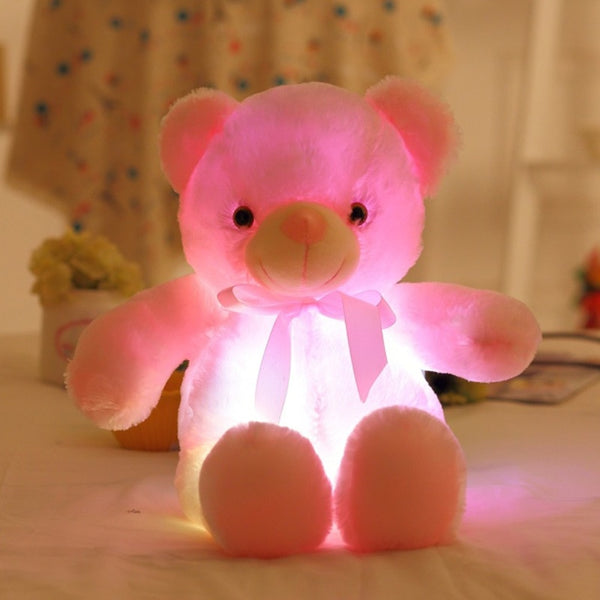 Teddy Bear Luminous LED Soft Plush Toy - Juneptune