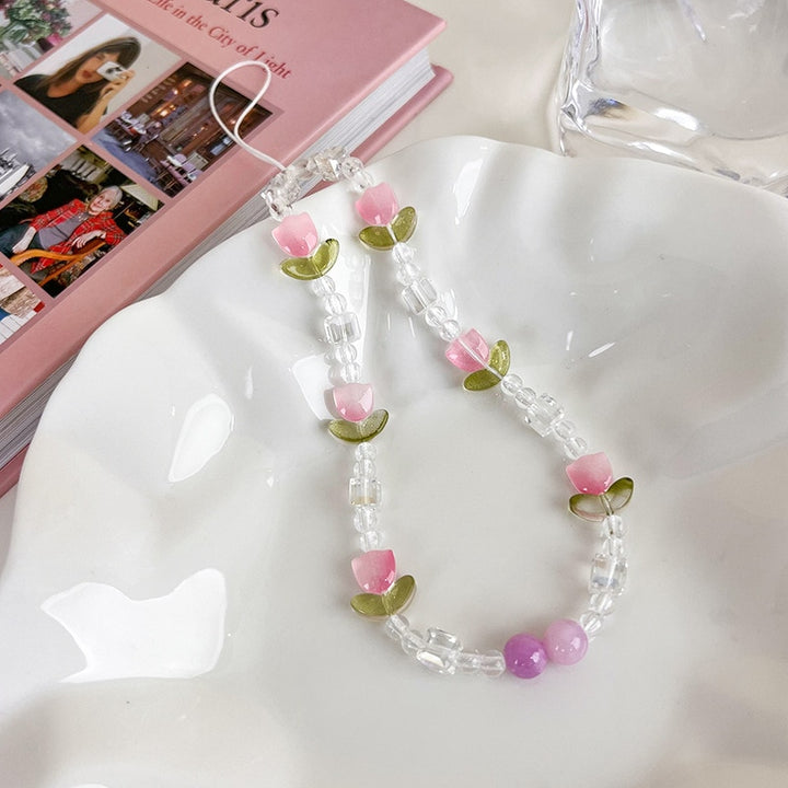 Summer Floral Phone Chain β Juneptune