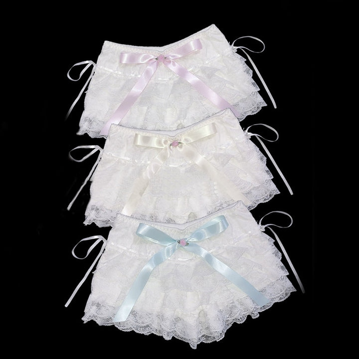 Kawaii Lolita Lace Shorts - Juneptune