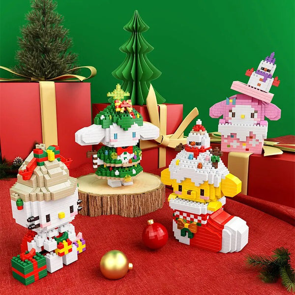 Sanrio Christmas Building Blocks